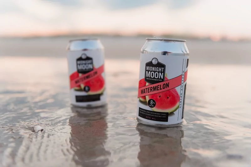 Midnight Moon Moonshine Canned Cocktail - Watermelon