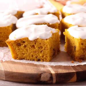 Apple Pumpkin Poke Cake