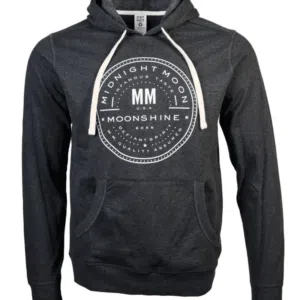 Midnight Moon hoodie sweatshirt in heather gray