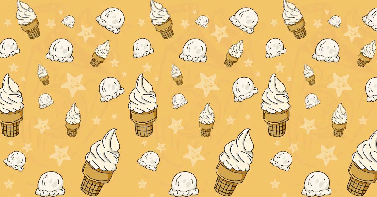 Vanilla Moonshake In Cone Animation (1200 X 630 Px) Yello