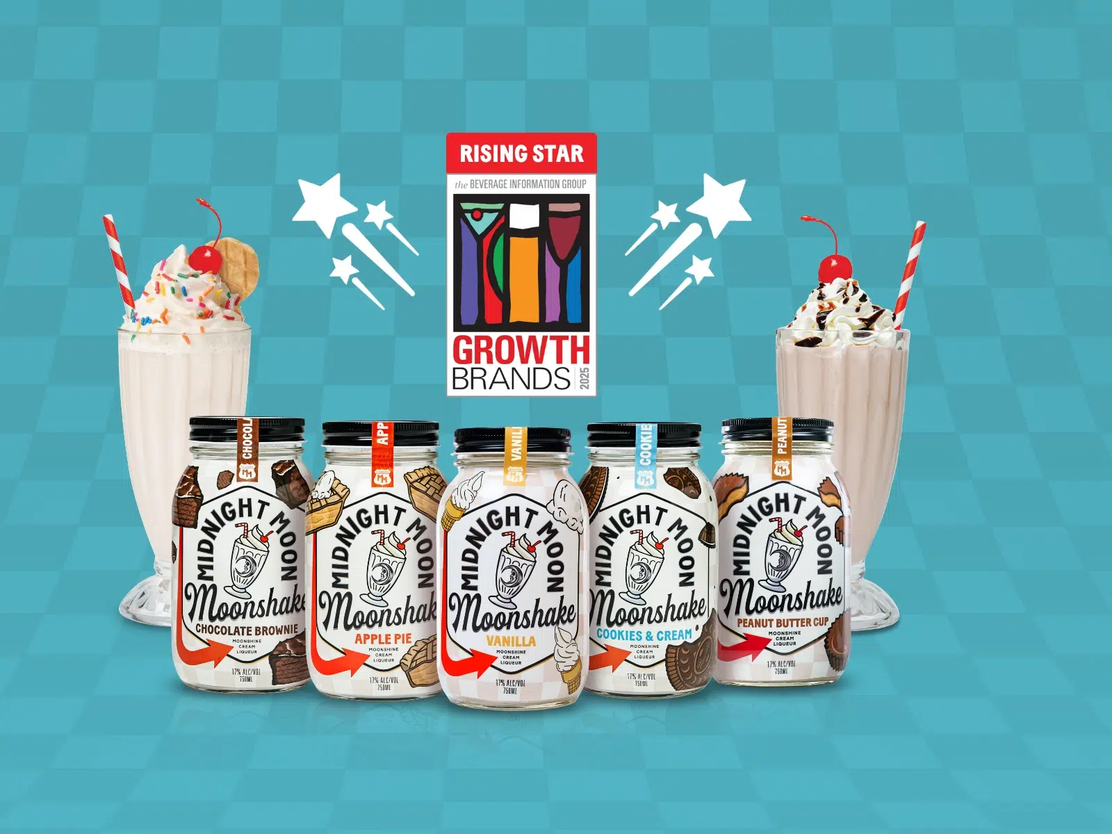 Midnight Moon Moonshakes Win 2025 Growth Brand Rising Star Award