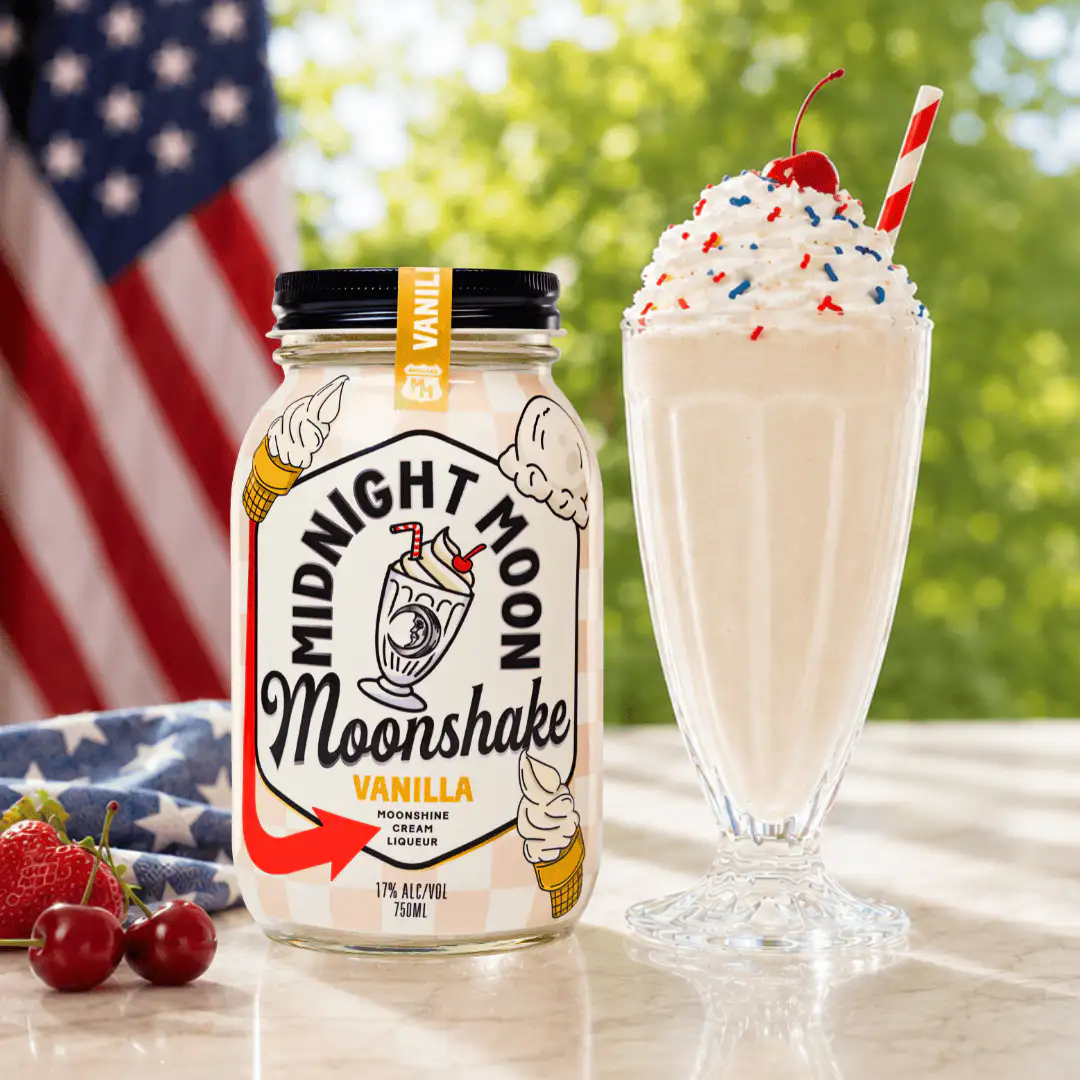 Midnight Moon | All-American Moonshine & Moonshake Cream Liqueurs